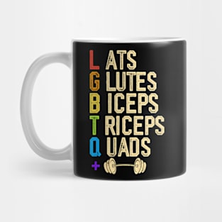 Lgbtq Weightlifting Quads Squad Mug